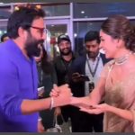 Video of Mrunal Thakur and Sandeep Reddy Vanga bumping into each other at an event goes viral; fans say, 'A movie together please' - WATCH |