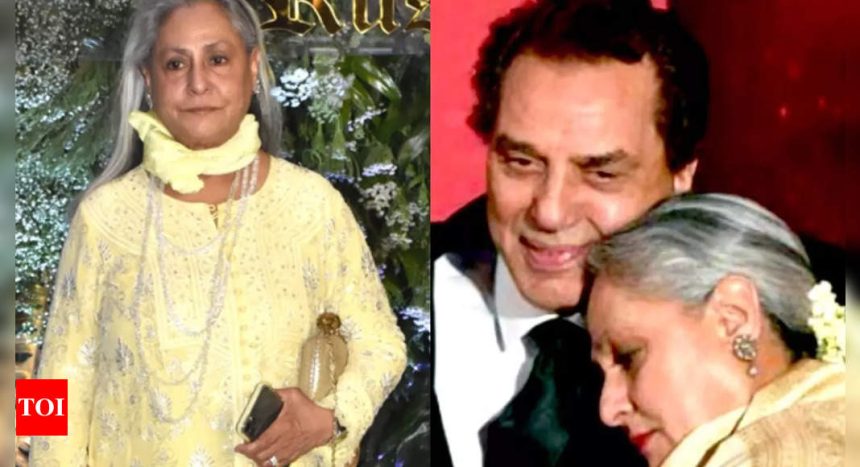 When Jaya Bachchan revealed she had a huge crush on Dharmendra, called him a 'Greek God' in front of Hema Malini | Hindi Movie News