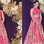 Alia Bhatt repeats her ‘mehendi’ lehenga at Manish Malhotra’s Diwali party 2024 | Hindi Movie News