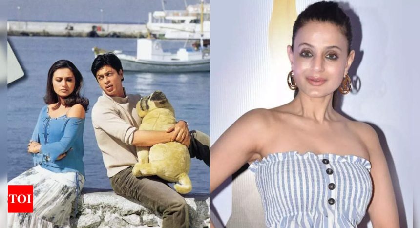 Ameesha Patel says Shah Rukh Khan had offered her 'Chalte Chalte' but she rejected the movie unknowingly: 'My secretary didn't inform me' | Hindi Movie News