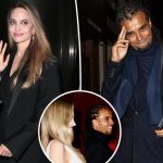 Angelina Jolie, 49, and rumored boyfriend Akala, 40, spend two nights together in her London hotel