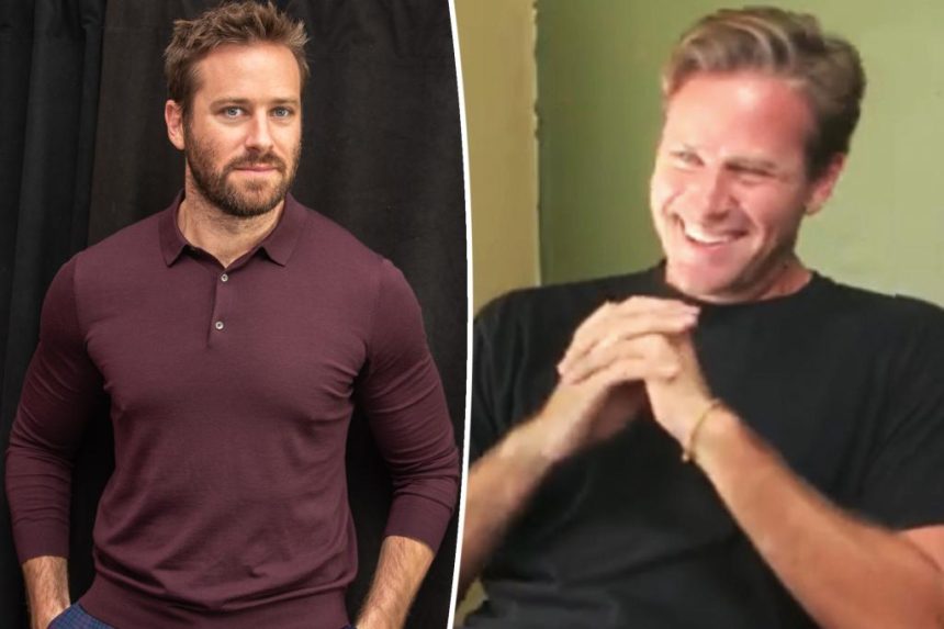 Armie Hammer launches new podcast, jokes he likes the cannibalism scandal