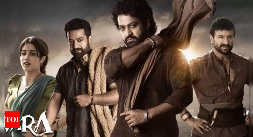 'Devara Part 1' box office collection day 7: The Jr NTR movie sees a major drop post Gandhi Jayanti as it completes one week | Hindi Movie News