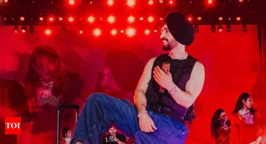 Diljit Dosanjh talks about his mother at his Delhi concert, shares reason why he speaks in Punjabi: I respect Gujarati, Marathi, Kannada, Telugu all languages | Hindi Movie News