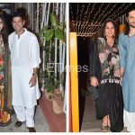 Farhan Akhtar, Richa Chadha, Honey Irani, Divya Dutta and others grace Javed Akhtar and Shabana Azmi's intimate Diwali party - See photos |