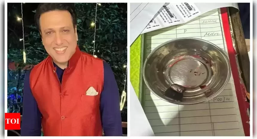 Govinda's accidental shooting: Picture of bullet extracted from actor's leg goes VIRAL |