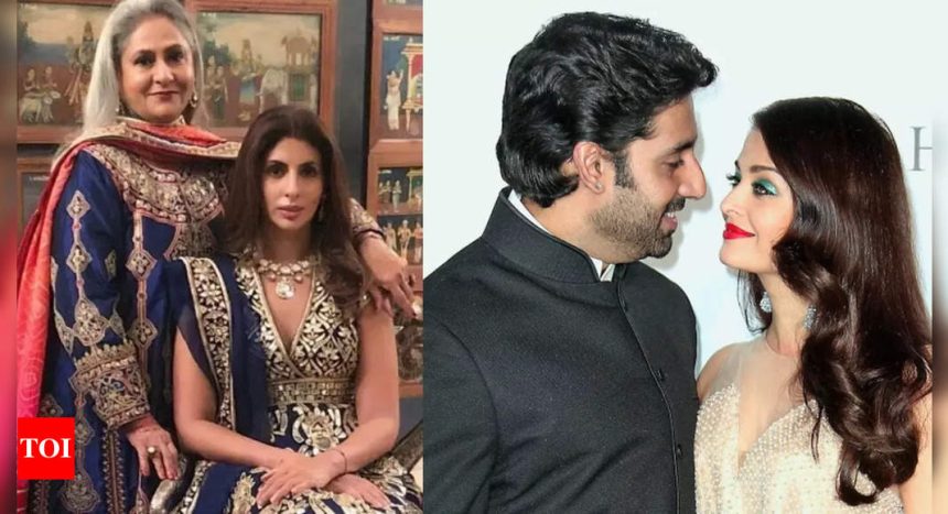 Jaya Bachchan, Shweta Bachchan have THIS marriage advice for Abhishek Bachchan and Aishwarya Rai Bachchan in VIRAL VIDEO: 'She has immense patience..' | Hindi Movie News