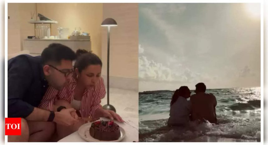 Parineeti Chopra and Raghav Chadha’s lovey-dovey moments from their romantic getaway are giving Valentines' vibes in October - Watch |