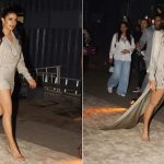 Priyanka Chopra makes heads turn at an event in a stylish gray mini-dress