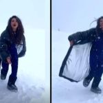 Priyanka Chopra swirls in the snow in Switzerland; says 'Making my Bollywood dreams come true' - See post |