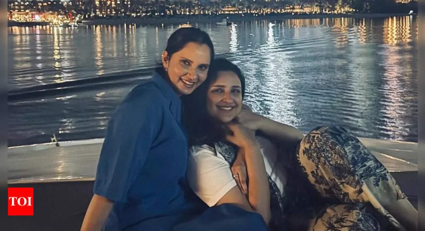 Sania Mirza and Parineeti Chopra serve BFF goals as they indulge in hugs and quality time - PICS inside | Hindi Movie News