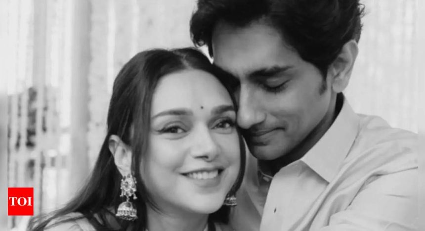 Siddharth calls Aditi Rao Hydari 'My Whole Life' in heartfelt birthday post - See post