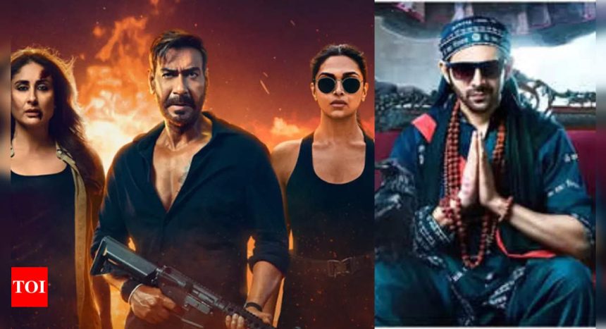 'Singham Again' Vs 'Bhool Bhulaiyaa 3': The war for the number of screens at National chains continues this Diwali! | Hindi Movie News