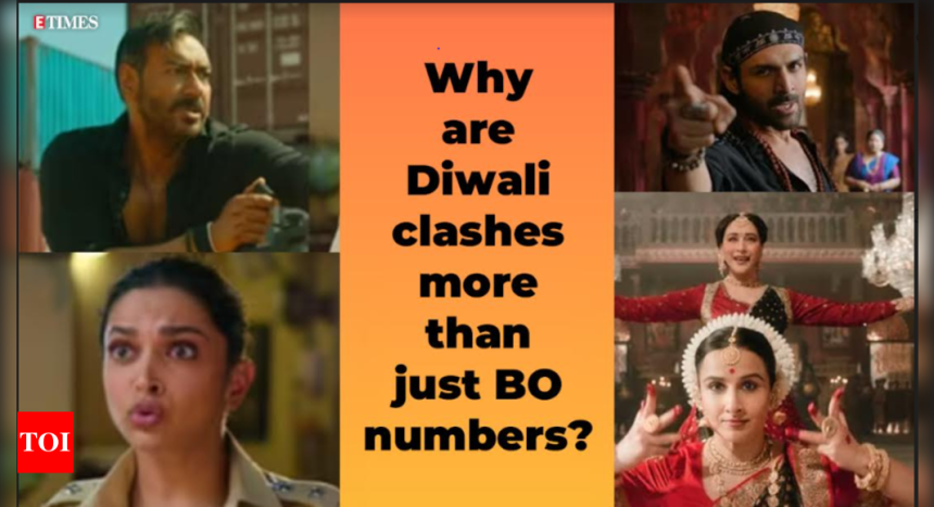 Singham Again vs Bhool Bhulaiyaa 3: Why are Diwali clashes more than just Box Office numbers? ETimes explores the fireworks behind the festive war | Hindi Movie News