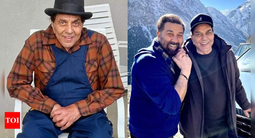 Sunny Deol's latest post saying 'Miss You Papa' to Dharmendra leaves fans worried, Esha Deol, Bobby Deol react - PICS inside | Hindi Movie News