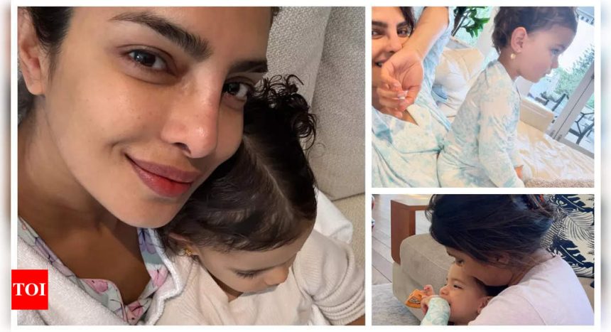 Times when Priyanka Chopra Jonas melted hearts by posing with her doting daughter Malti Marie - Pics |