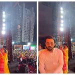 Watch: Falguni Pathak’s electrifying Navratri celebration in Mumbai begins, 'Taaza Khabar' actor Bhuvan Bam attends