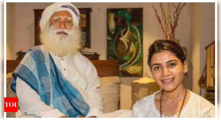 When Sadhguru teased Samantha Ruth Prabhu for asking a 'schoolgirl question': 'Do you still expect the world to be fair to you?' |