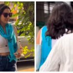 An elderly man protects Sara Ali Khan from paparazzi as she steps out; fans REACT - WATCH video |