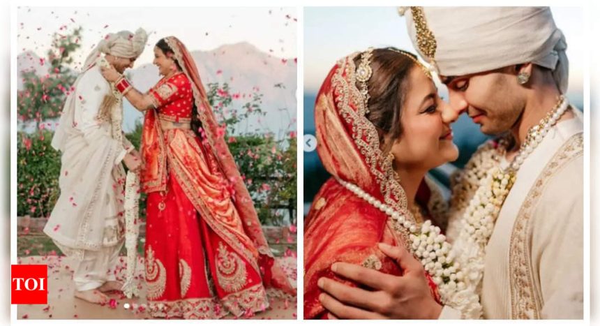 Anirudh Sharma and Mrunal Panchal share photos from their dreamy wedding - Pics Inside |