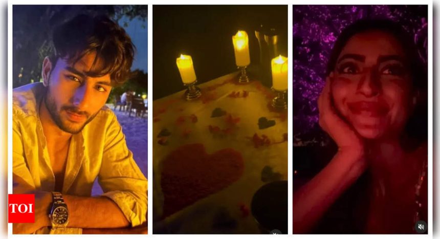 Did Ibrahim Ali Khan CONFIRM his relationship with Palak Tiwai with these romantic photos? - Pics Inside |