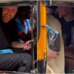 MrBeast and Logan Paul enjoy auto rickshaw ride, distribute chocolates as they make their way to an event | Hindi Movie News