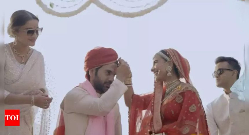 Rajkummar Rao reveals why he asked Patralekha to put sindoor on him during their wedding: 'We weren’t comfortable with some of the vachans' | Hindi Movie News