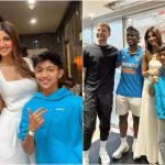 Shilpa Shetty, Raj Kundra and their son Viaan meet MrBeast, Logan Paul and KSI - See pictures and videos | Hindi Movie News