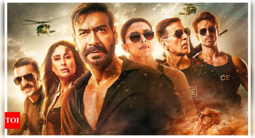 'Singham Again' box office collection Day 6: Ajay Devgn starrer crosses Rs 160 crore mark |