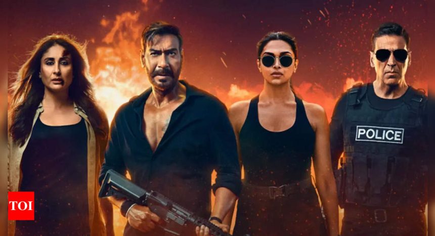 'Singham Again' makes Rs 100 crore in Mumbai, the Ajay Devgn starrer joins the list of movies like 'Baahubali 2', 'Stree 2', 'Jawan' | Hindi Movie News