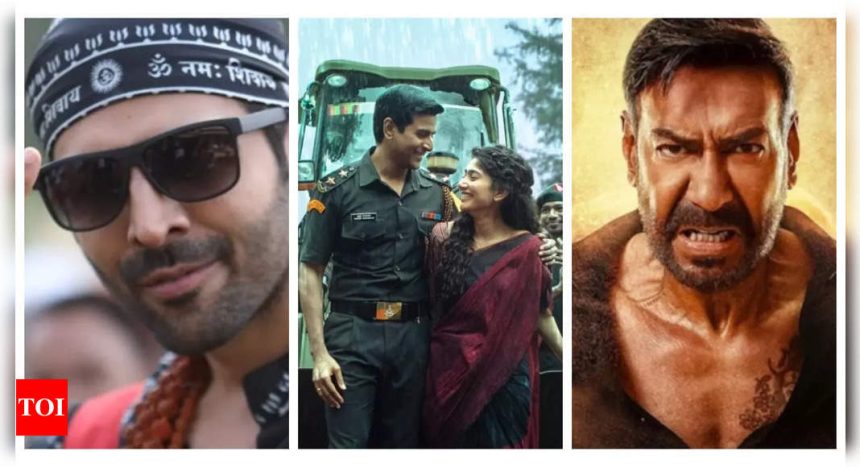 Sivakartikeyan’s Amaran has a better second Tuesday than Ajay Devgn’s Singham Again and Kartik Aaryan’s Bhool Bhulaiyaa 3 | Hindi Movie News