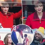 Taylor Swift spotted gifting young fans souvenirs after Chiefs vs. Raiders game