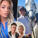 Teddi Mellencamp and her horse trainer lover's estranged wife have awkward run-in amid cheating scandal