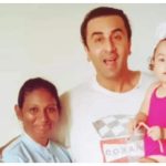 This UNSEEN photo of Raha in a pink swimsuit posing with daddy Ranbir Kapoor is the cutest thing you will see on the internet today! |