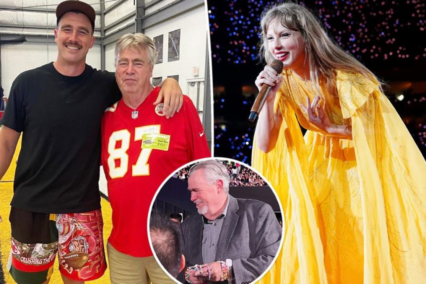 Travis Kelce's dad Ed attends Taylor Swift's Eras Tour show in Toronto