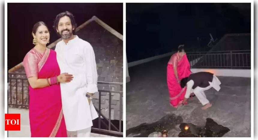 Vikrant Massey reveals people abused him after he touched his wife's feet on Karwa Chauth: 'She is the Lakshmi of my home...' |