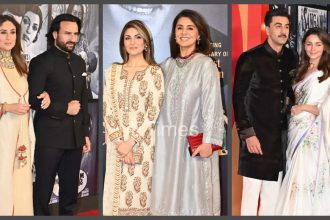 100 years of Raj Kapoor: Kareena Kapoor-Saif Ali Khan, Alia Bhatt-Ranbir Kapoor, Neetu Kapoor-Riddhima Kapoor Sahni and others make a stylish appearance at the event |