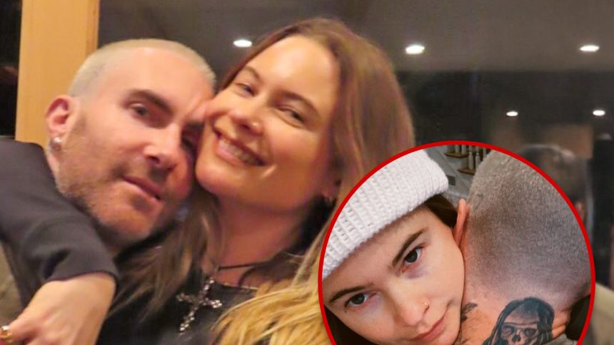 Adam Levine's Wife Behati Prinsloo Shares Rare Couples Photos