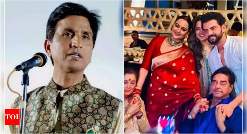 After Mukesh Khanna, Kumar Vishwas takes a dig at Shatrughan Sinha and Sonakshi Sinha: 'Aapke ghar ka naam to Ramayan ho aur aapke ghar ki Shree Lakshmi ko koi aur uthakar le jaye' | Hindi Movie News