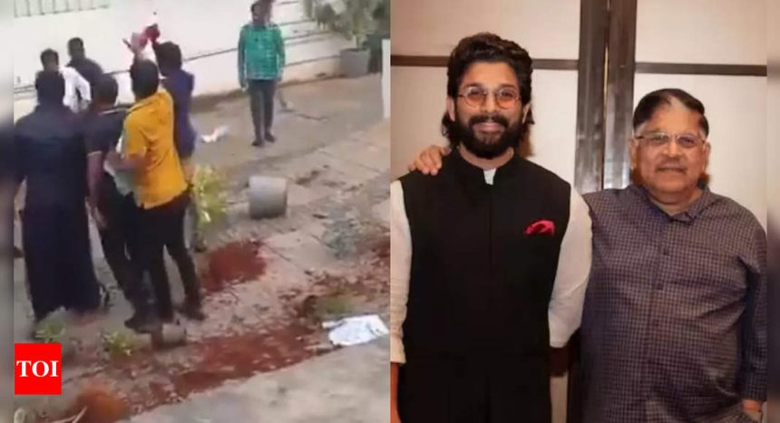 Allu Arjun's father Allu Aravind shares first statement after attack on Hyderabad home: 'It is time for us to act accordingly' | Telugu Movie News