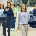 Angelina Jolie and Vivienne Jolie-Pitt go on post-Christmas shopping outing in LA