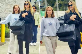 Angelina Jolie and Vivienne Jolie-Pitt go on post-Christmas shopping outing in LA