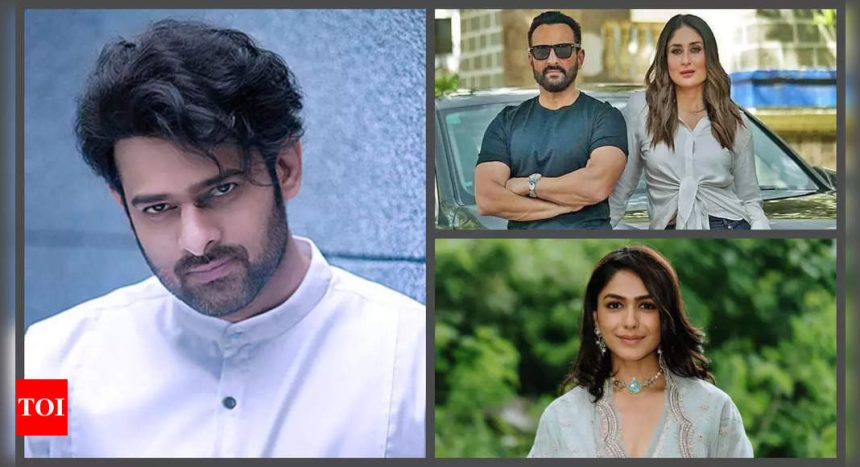 Are Kareena Kapoor, Saif Ali Khan and Mrunal Thakur joining Prabhas in Sandeep Reddy Vanga's 'Spirit'? Here's what we know... |