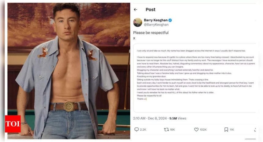 Barry Keoghan reveals why he DELETED Instagram handle amidst online harassment and sabrina carpenter breakup: Too many lines are being crossed |