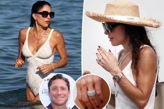 Bethenny Frankel wears ring on engagement finger after hard-launching Tom Villante romance