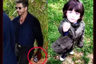 Doting dad Shah Rukh Khan keeps THIS pic of AbRam as wallpaper, fans can't stop gushing! |