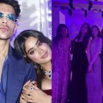 Janhvi Kapoor enjoys Christmas in a deep red mermaid gown with Khushi Kapoor, Veer Pahariya, Radhika Merchant, Arjun Kapoor, and more | Hindi Movie News