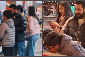 Jr NTR spotted buying toys for kids at Hyde Park’s Winter Wonderland as he ends the year with family in London - WATCH video | Hindi Movie News