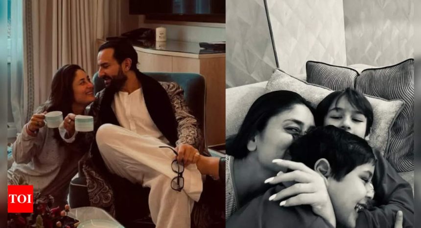 Kareena Kapoor Khan, Saif Ali Khan's Switzerland Christmas moments with Taimur and Jeh will melt your heart as the actress drops late post: 'Sorry I was busy...' - PICS inside | Hindi Movie News