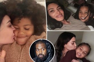 Kim Kardashian gushes over son Saint West on his 9th birthday after report claims Kanye hasn't seen kids in months